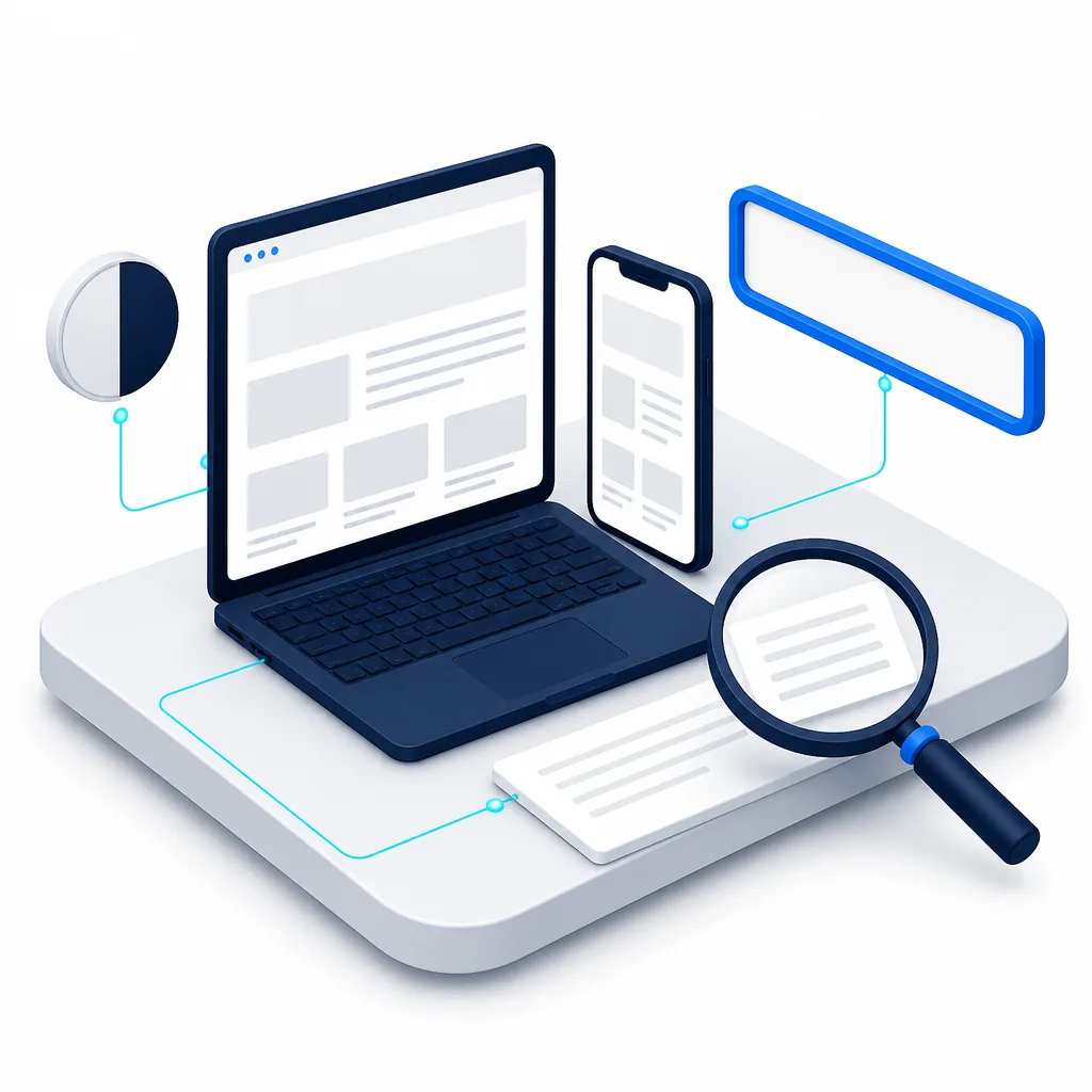 Contrastes, formulaire et lecture sur mobile