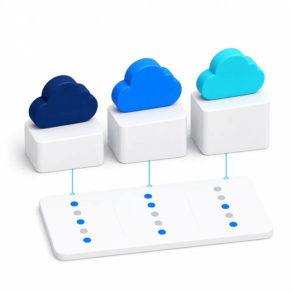 Trois fournisseurs de cloud public et les critères de choix d'une PME
