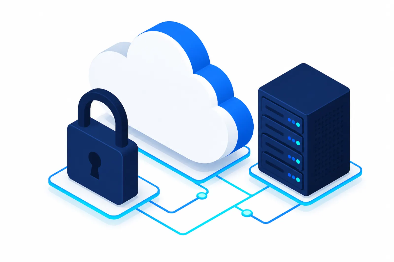 Cloud privé dans un centre de données suisse avec des accès contrôlés