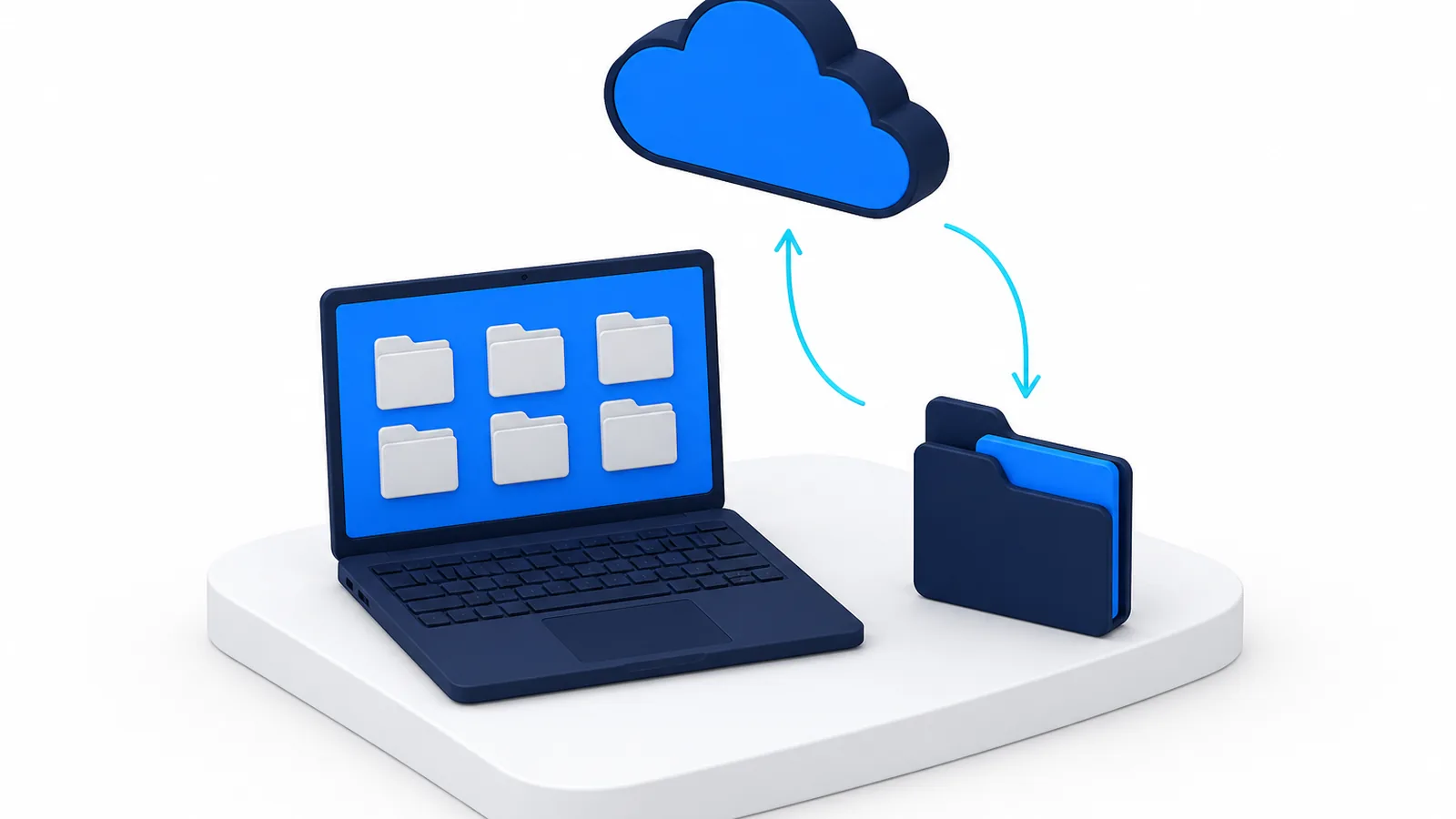 Dossier OneDrive et nuage de synchronisation sur un ordinateur