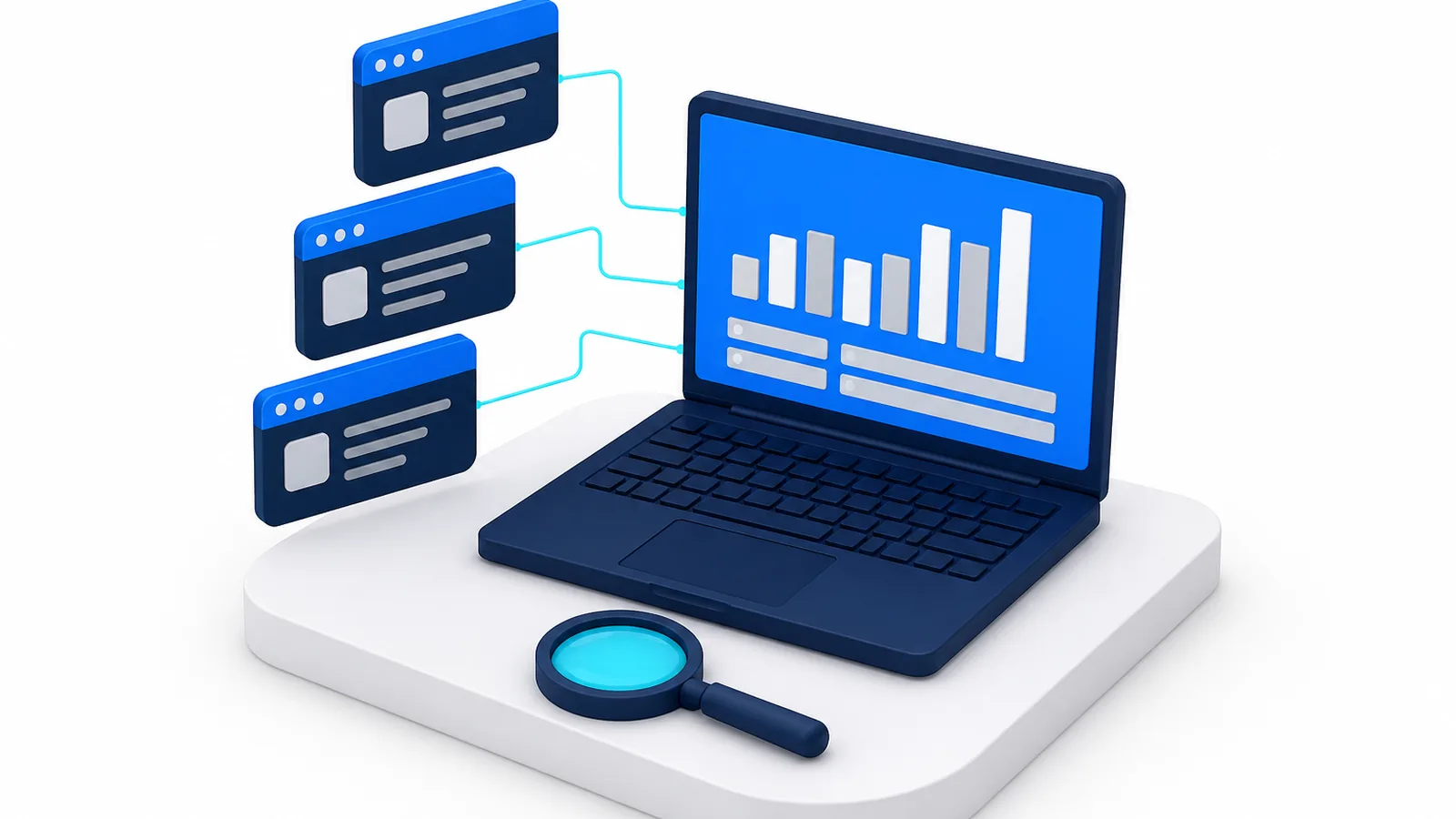 Rapport d'indexation de Search Console affiché sur un écran